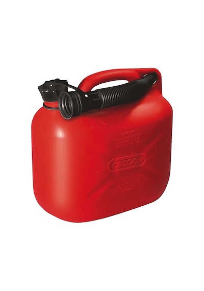 Oregon  O42-970  Benzin  Bidonu  5  Litre  Kırmızı