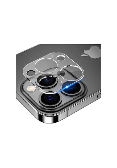 Vendas Apple Uyumlu iPhone 13 Pro (13 Pro) Temperli Cam Şeffaf Kamera Lens Koruyucu