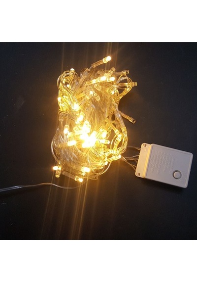 Led Yılbaşı Süsü Dekoratif İp Led 10Mt Ek Aparatlı Fişli