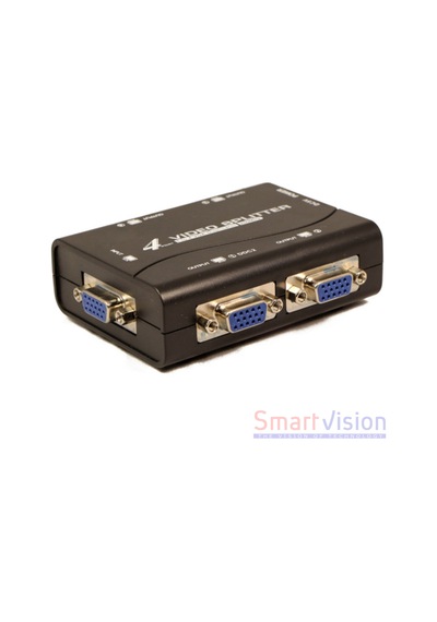 Vga Splitter 4 Port 250mhz 4 Port Mt-2501-a