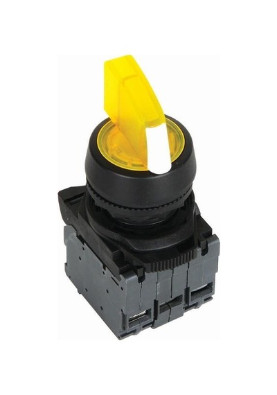 Isp-Ak135M5 220V Sarı Işıklı Mandal Buton 1-0-2
