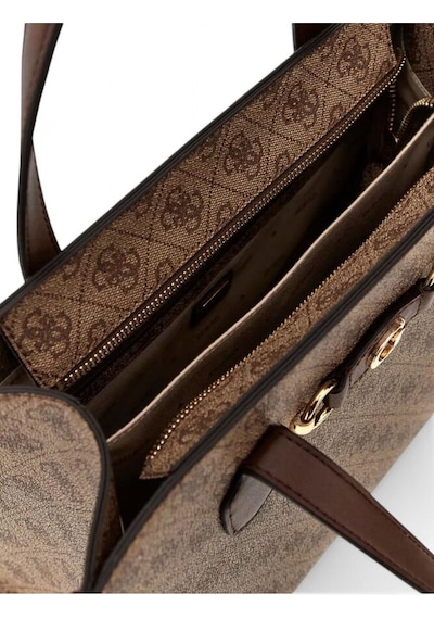 Guess Izzy Kahve Kadın Omuz Çantası Hwsg8654220 Kahverengi