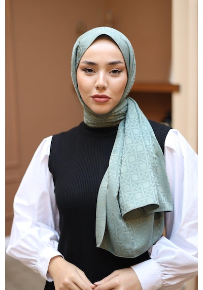Silk Home Deluxe Şal - Koyu Çağla - Koyu Çağla