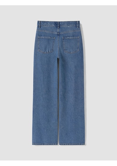 Lcw Jeans İndigo Straight Fit Kadın Jean Pantolon
