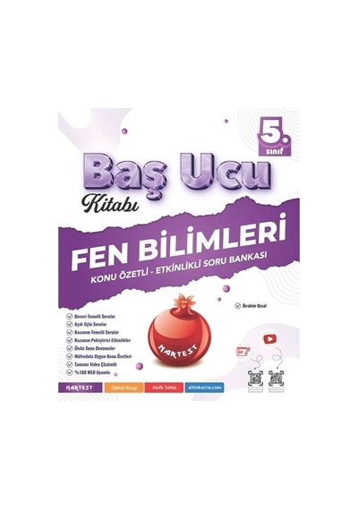 Nartest 5. Sınıf Fen Bilimleri Baş Ucu Kitabı Maarif Modeli