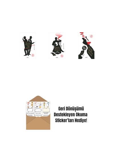 Sherlock Holmes Un Vaka Kitabı + Sherlock Holmes'un Son Görevi + Sherlock Holmes'un Dönüşü + Okuma Sticker'ları