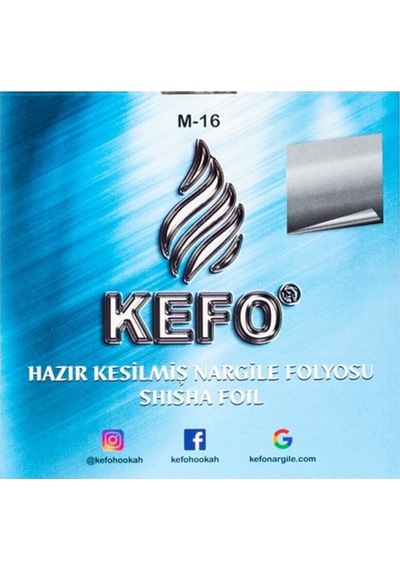 Hazır Kesilmiş Nargile Folyosu 40 Mikron