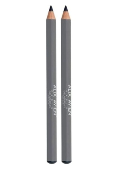 Suya Dayanıklı Yoğun Pigmentli Kremsi Kolay Sürüm Lacivert Göz Kalemi - Eyeliner Pencil Dark Blue 2 Paketi Genel