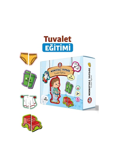 Mıknatıslı Yapboz Tuvalet Eğitimi