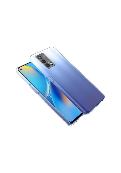 Oppo A74 4G Kılıf Zore Şeffaf Ince Ve Esnek Süper Silikon Kılıf Renksiz
