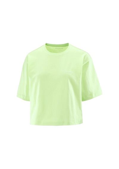 Salomon Short Ss Tee Relaxed W 18271 Yeşil