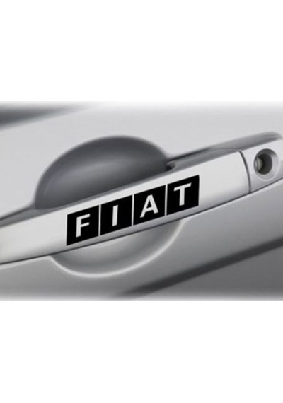 Oto Sticker Fiat Kapı Kolu Ve Jant Sticker 8 Adet
