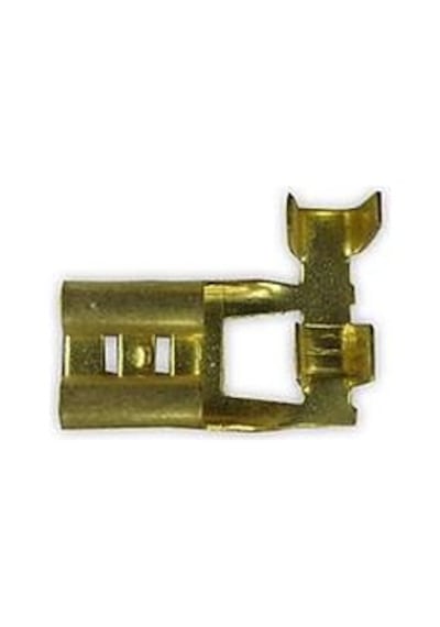 Cat Caf1d-curved ,6.5mm/6mm² 200-adet İzolesiz Eğri Faston Jak