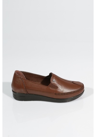 Dgn 2001 Kadin Comfort Ayakkabi Taba