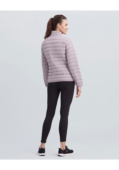 Skechers W Turtle Neck Essential Jacket Kadın Foggy Lilac Mont S212273-506 Lila