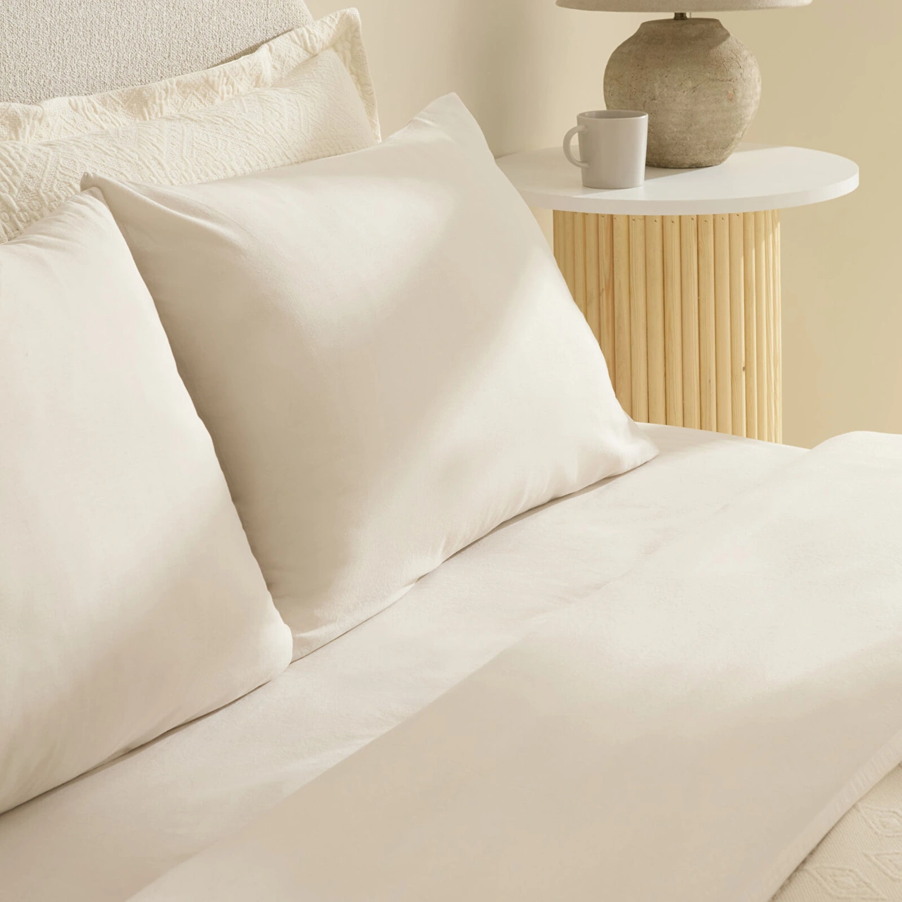 Karaca Home Noctıs %100 Pamuk Taş Çift Kişilik Duet Set Taş