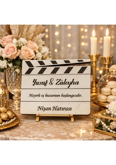 Magnet Film Temalı Şık Ve Modern Kişiye Özel 25 Adettir No 061