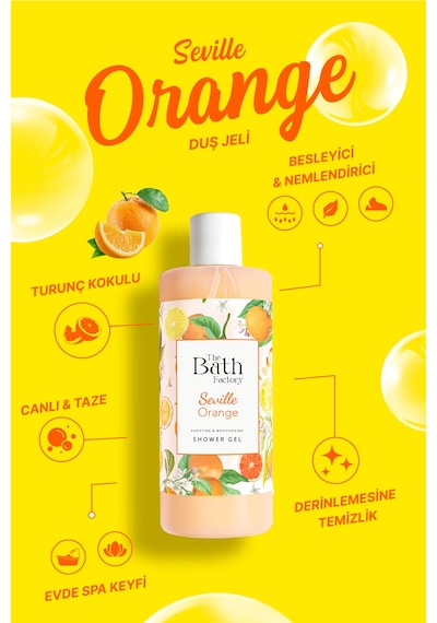 The Bath Factory Turunç Duş Jeli 400 ML