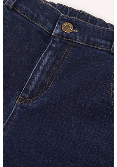 Panço Erkek Çocuk Lacivert Kot Pantolon 2421BK04026
