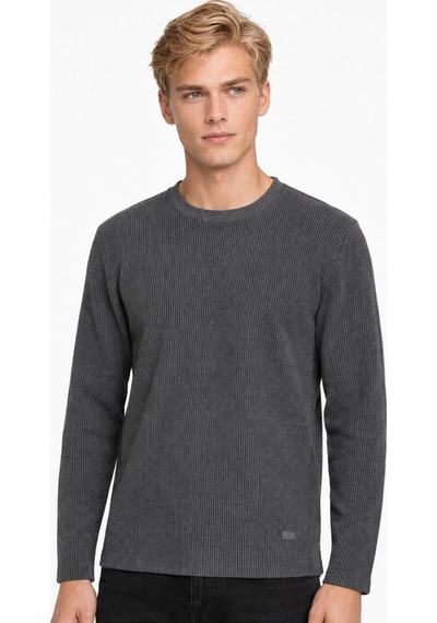 Loft Erkek Uzun Kollu Tişört Lf2037183 Antrasit