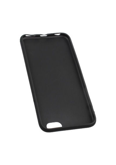 Apple Uyumlu iPhone 6s Plus/6 Plus İle Kılıf Desenli Silikon Siyah