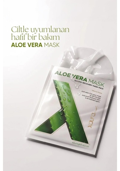 Xaura Global Aloe Vera Mask 4'lü Paket
