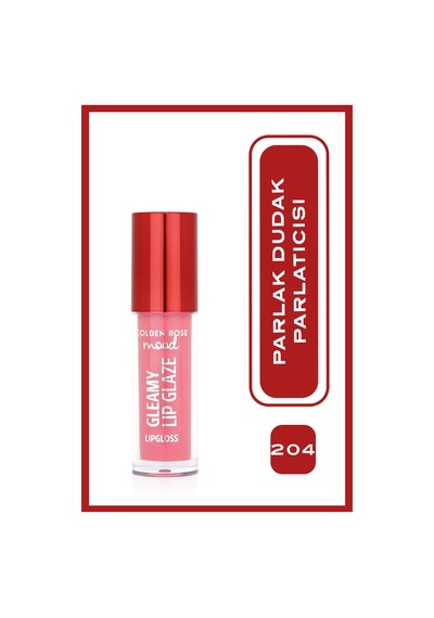 Mood Gleamy Lip Glaze Dudak Parlatıcısı No:204 Baby Pink Pembe