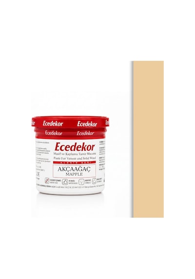 Akçaağaç Ecedekor Ahşap Dolgu Macunu Bardak 200gr 200 G