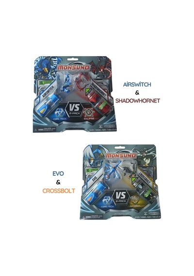 Monsuno Lisanslı Vs 2 Li Fusion 6'lı Figür Seti Tek Beden