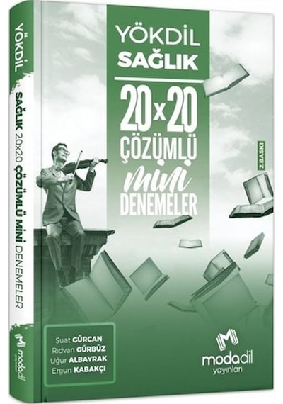 Modadil Yayınları Yökdil Sağlık Bilimleri 20X20 Mini  Denemeler