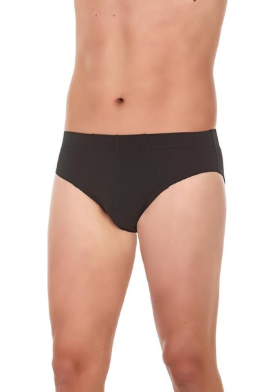 3 Adet Yıldız Erkek Bambu Slip Külot Siyah 396 Siyah