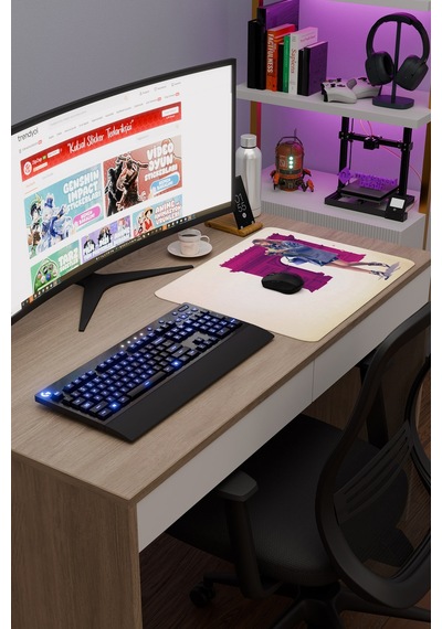 Emily İn Paris V3 48x40 Xl Gaming Kauçuk Kaymaz Taban Mouse Pad Fare Altlığı