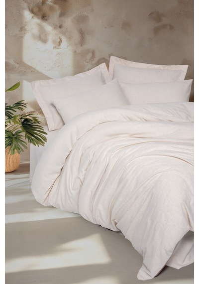 Cotton Box Keten Çift Kişilik Nevresim Takımı Basic Basıc/cıftkısılık Çok Renkli