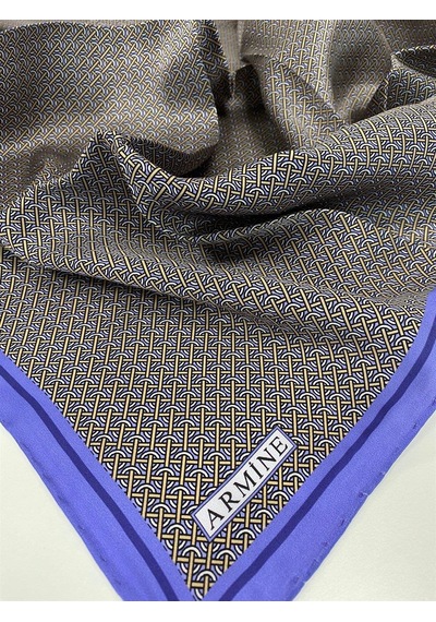 Armine İpek Eşarp Nostalji - 8733-36 Lavanta Twill Lavanta