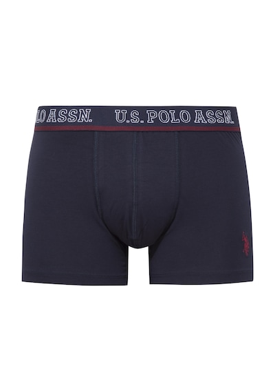 U.s. Polo Assn. Erkek Bordo-lacivert-baskılı 3 Lü Boxer Bordo-lacivert-baskılı