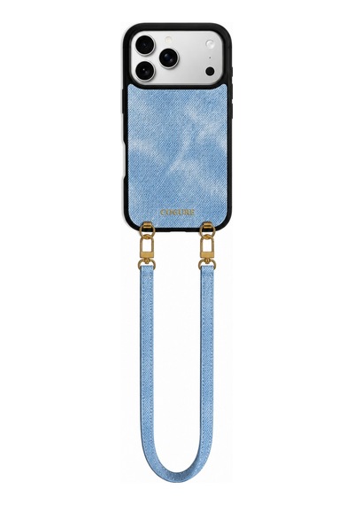 Kombinlenebilir Telefon Bilekliği & Askısı - Hera Serisi By Bero Lina - Denim
