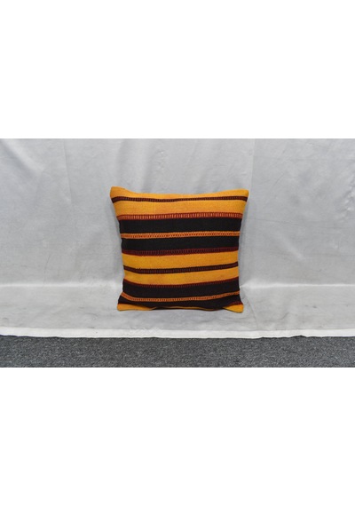 Zehra Abla Halı Yeni El Dokuma Dekoratif Kilim Kırlent Yastık Kılıfı 6033