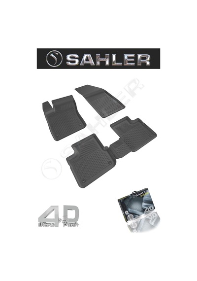 Sahler Fiat Egea Sedan İle Uyumlu 2015-2020 Araca Özel 4.5d Havuzlu Oto Paspas