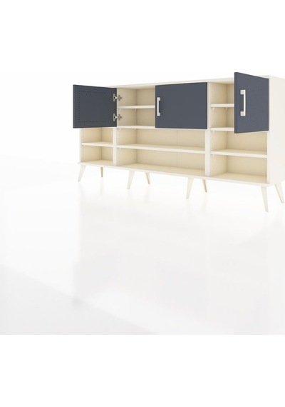 Arges Konsol 9 Raflı 3 Kapaklı 176x30x83 Aytaşı-antrasit/aytaşı Antrasit/aytaşı Arges Konsol 9 Raflı 3 Kapaklı 176x30x83 Aytaşı-antrasit/aytaşı Antrasit/aytaşı