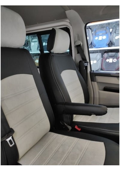 Volkswagen Transporter 5+1 Araca Özel Oto Koltuk Kılıfı (518089189)