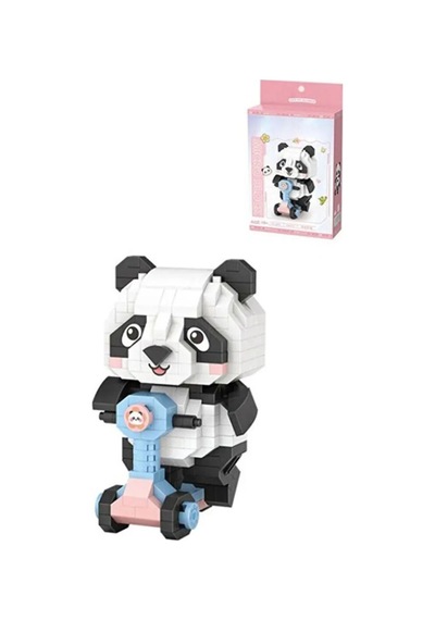 Loz Panda Scooter 320 Parça Block Oyuncak