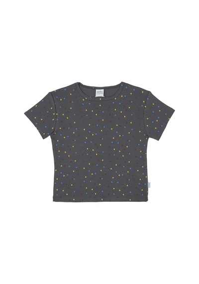 Antebies Organik Antrasit Puantiyeli Gece Işıkları Desenli Beli Lastikli Kısa Kollu Erkek Çocuk Pijama Takımı Gri Antebies Organik Antrasit Puantiyeli Gece Işıkları Desenli Beli Lastikli Kısa Kollu Erkek Çocuk Pijama Takımı Gri