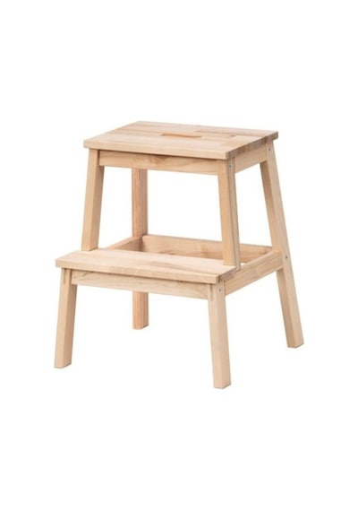 IKEA BEKVAM BASAMAKLI MUTFAK TABURE MERDİVEN KAYIN
