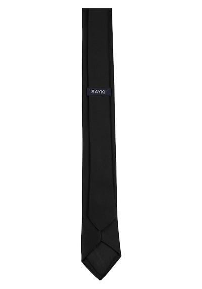 Hatemoğlu Siyah Saten Kravat Mendil Set 26182024t001 215 1969298 Siyah