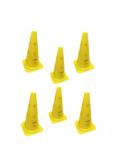 Avessa Hn-38-5 Delikli Antrenman Hunisi 38 Cm Sarı 6lı Sarı