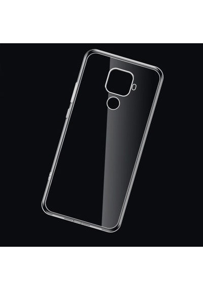 Huawei Mate 30 Lite İle Uyumlu Kılıf Şeffaf Esnek Silikon Telefon Kılıfı Kapak
