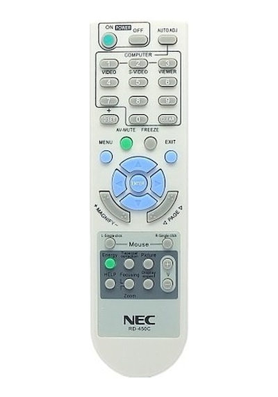 Nec Projektör Projeksiyon Uzaktan Kumanda Rd-450C V260X V300X V26