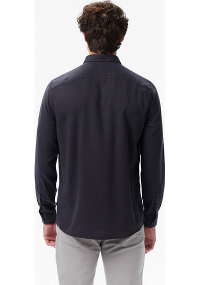 Nautica Erkek Siyah Classic Fit Gömlekdüzw57232t