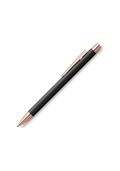 Faber Castell Neo Slim Mat Siyah Rose Gold Tükenmez Kalem 343320