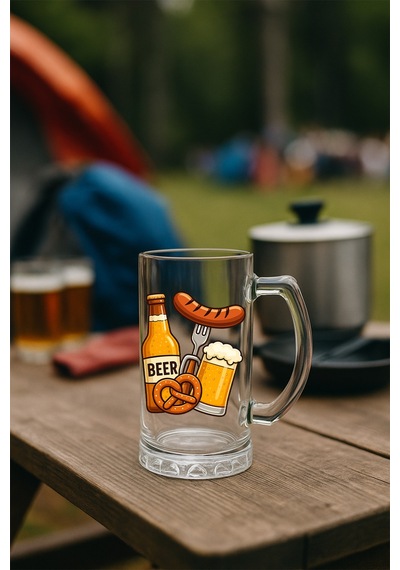 Baskılı Bira Bardağı Birasosis